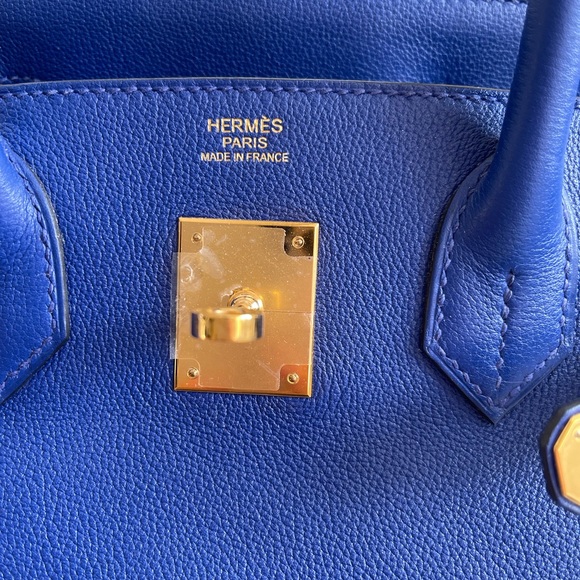 Birkin 30 bleu saphir SOLD - Picture 5 of 13